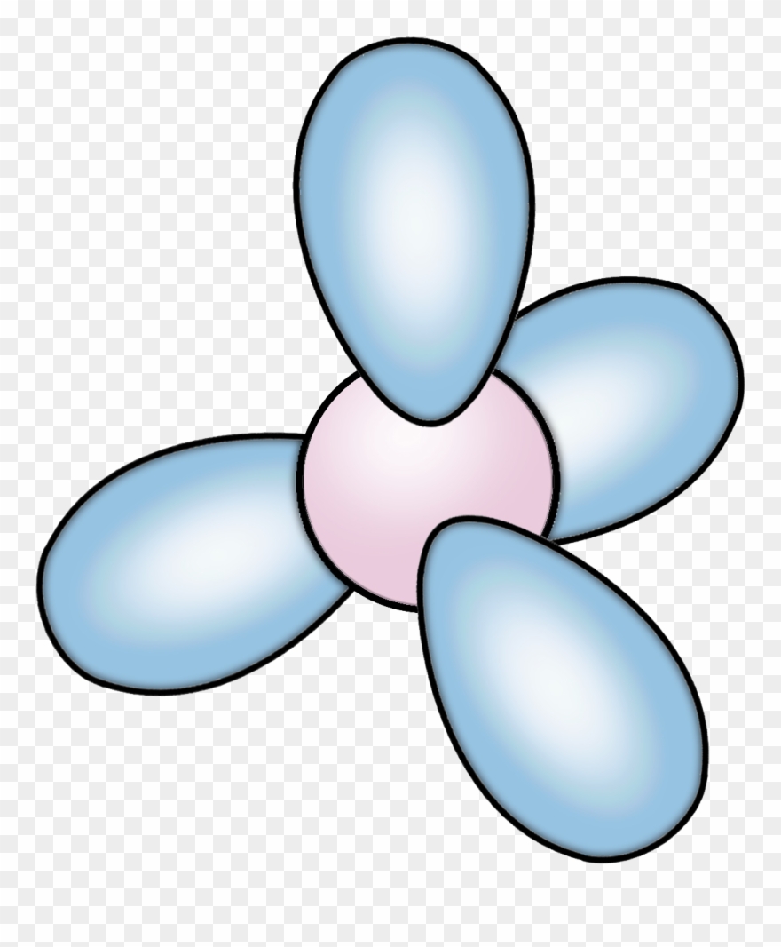 Kugelwolken Atome Periode 2 Leer Clipart