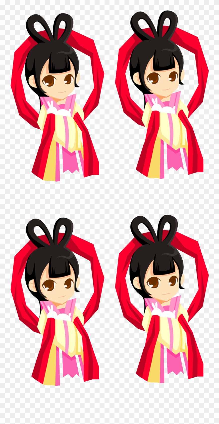 Super Beautiful Chang E Clipart