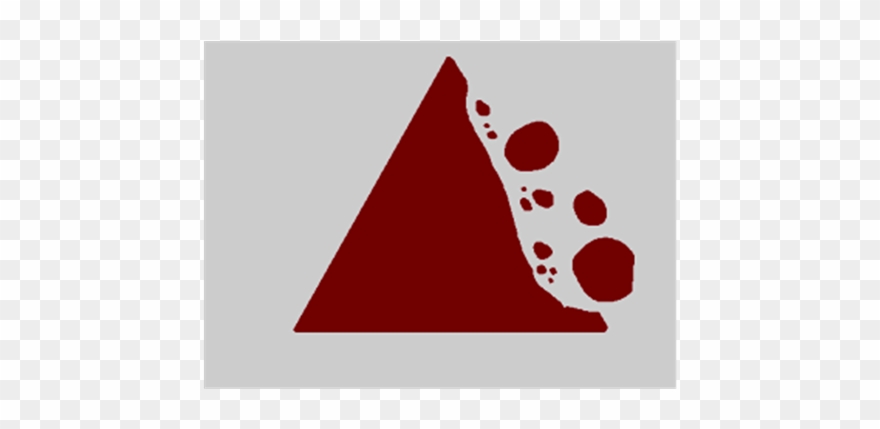 The Landslip Warning Clipart
