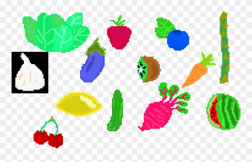 All Of My Fruits And Veggies Clipart