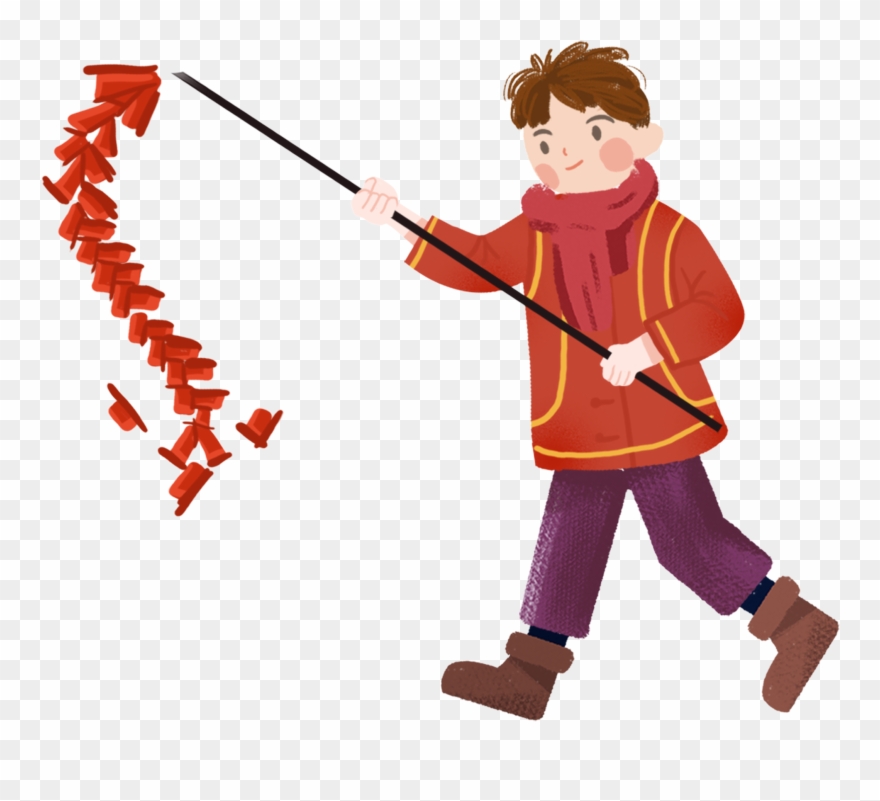 Red Cartoon Festival New Year Elements Png And Psd Clipart