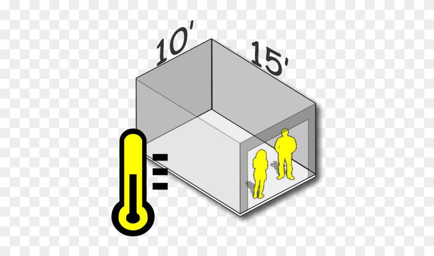 10' X 15' Climate Control Storage Clipart