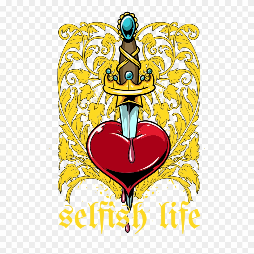 Selfish Life Clipart