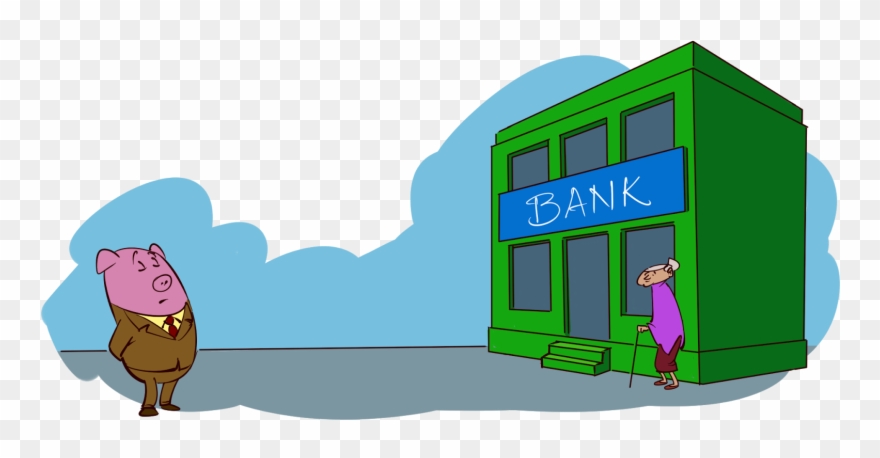 Cartoon Selfish Pig Illustration For Children's' App Clipart