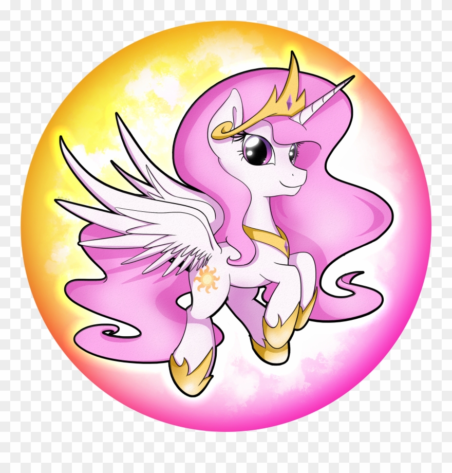 Princess Celestia Pony Pink Fictional Character Mythical Clipart