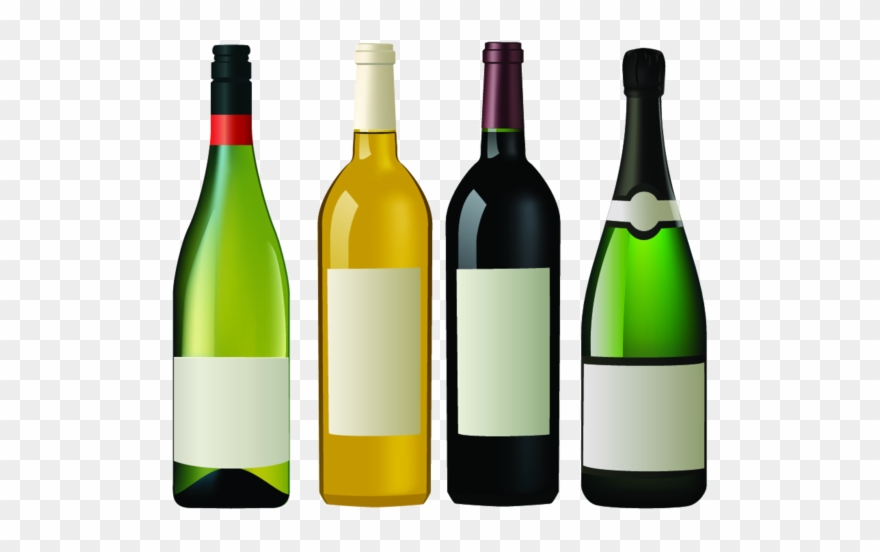 Pouring Wine Bottle Clip Art - Png Download