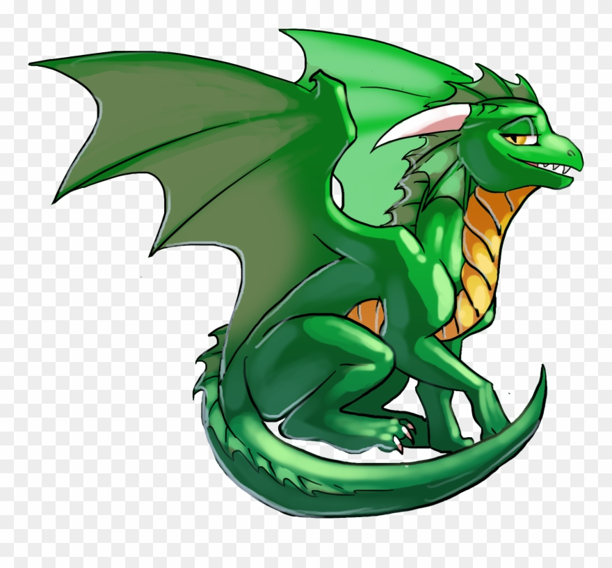 Cocky Dragon If You Know What I Mean Clipart