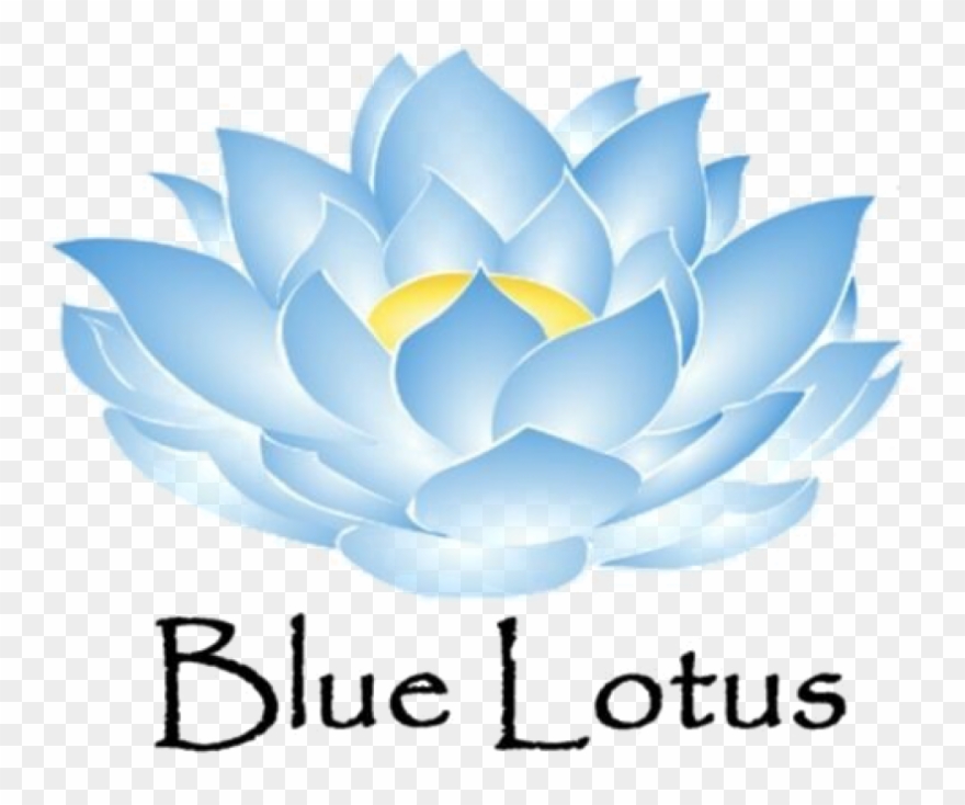 Lotus Clipart Blue Lotus - Png Download