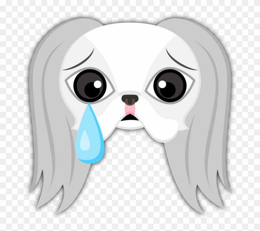 Japanese Chin Emoji Stickers Are You A Japanese Chin Clipart