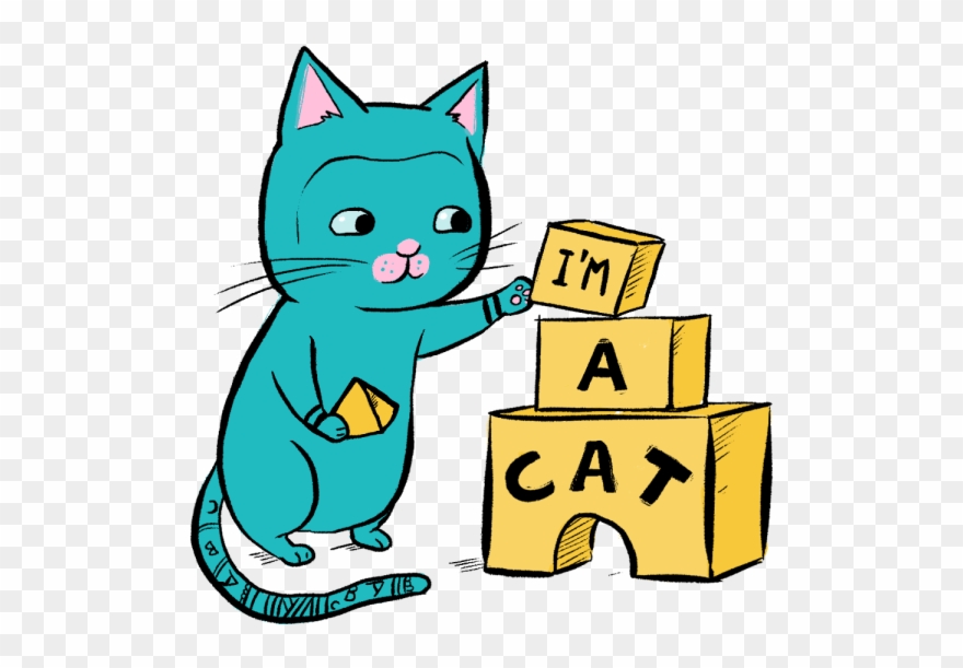 Kitten Simple Text Transprent Png Clipart