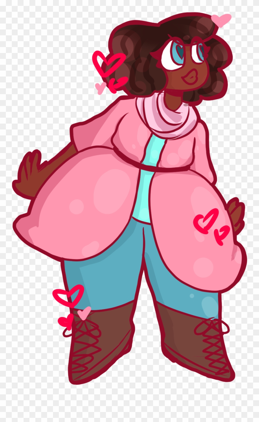 Isla Character Portrait Clipart