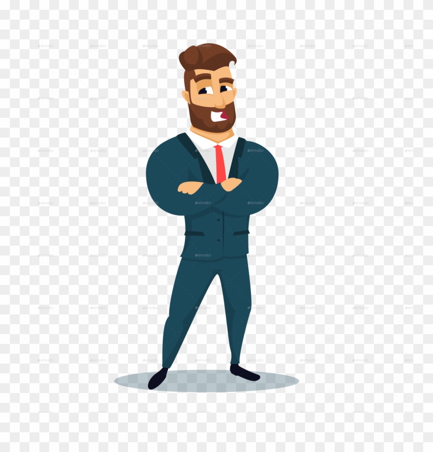 Fun Businessman §³haracter Clipart