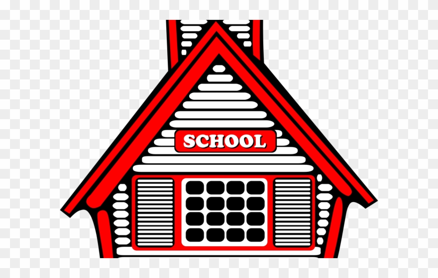 School Clipart Clipart One Room Schoolhouse - Png Download