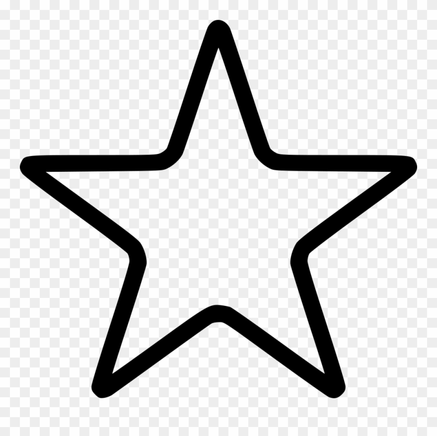 Star Rate Mark Highlight Rating Comments Clipart