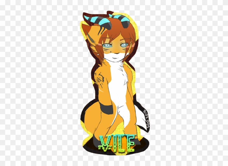 Vile Werefox Badge Clipart