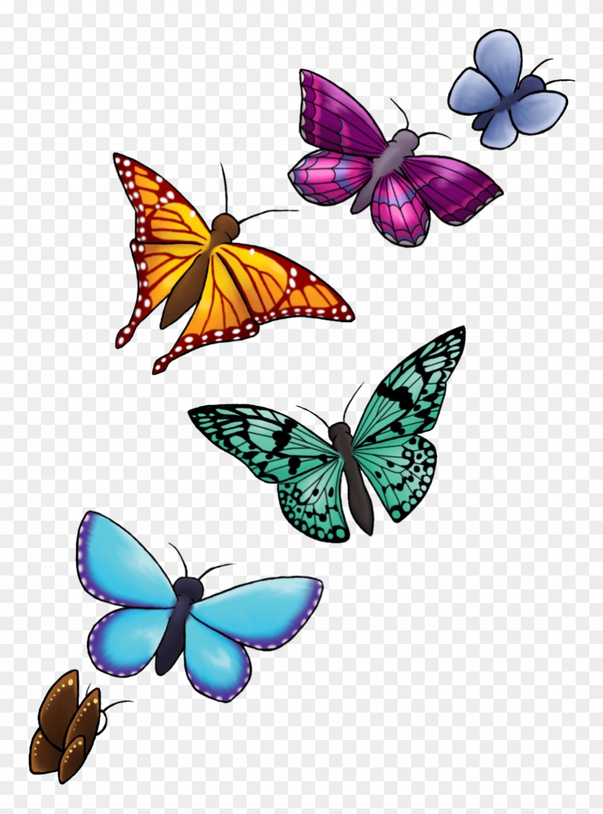 Butterfly Tattoo Design Clipart