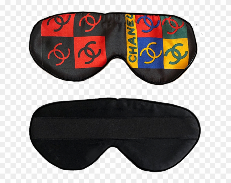 Vintage Chanel Sleep Mask Clipart