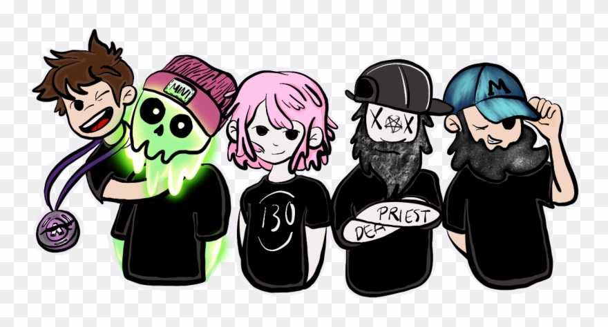 Angusfama Minialby Thirteeenoh L Dead Priest L L Munted Clipart