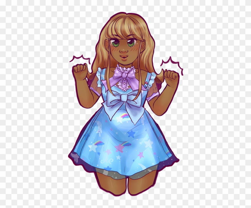 Lolita Person By Gloriemarie Capricorn Art, Brown Skin, Clipart