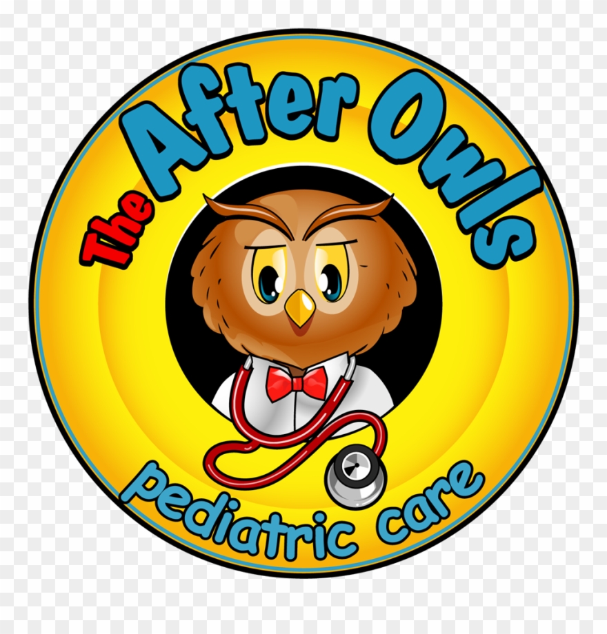 Pediatric Logo Design Called The After Owls Clipart