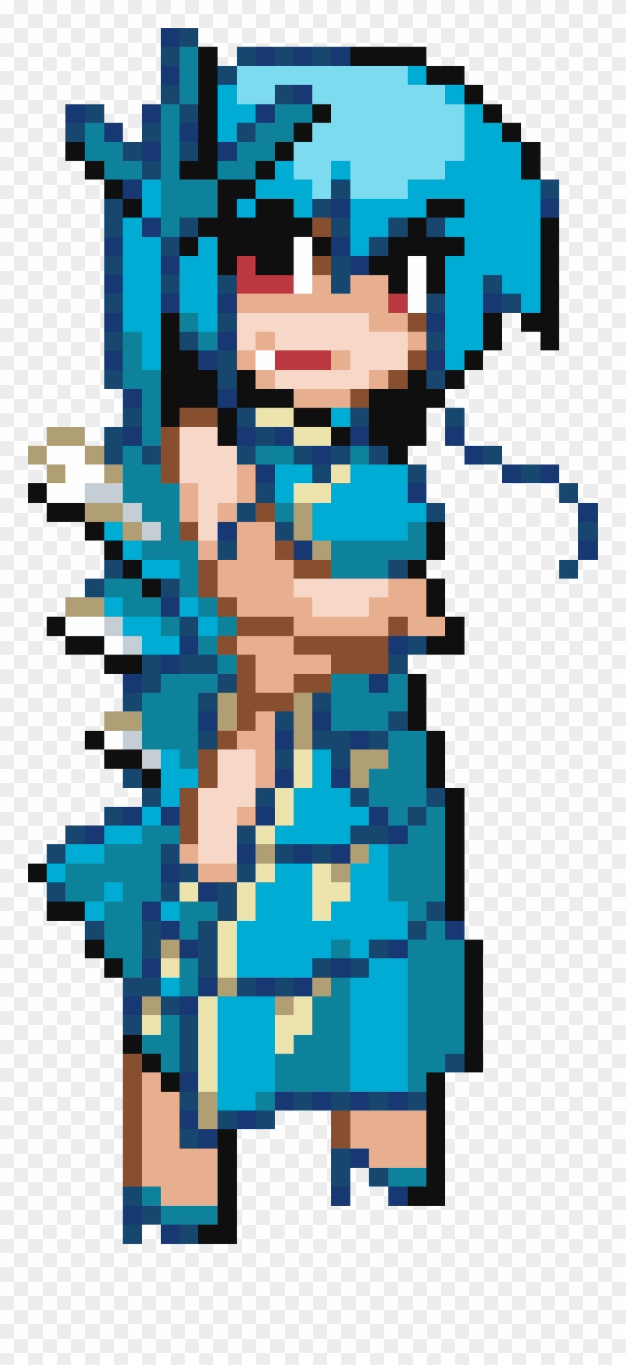 #pixelart #draw #anime #manga #colorbynumber #game Clipart