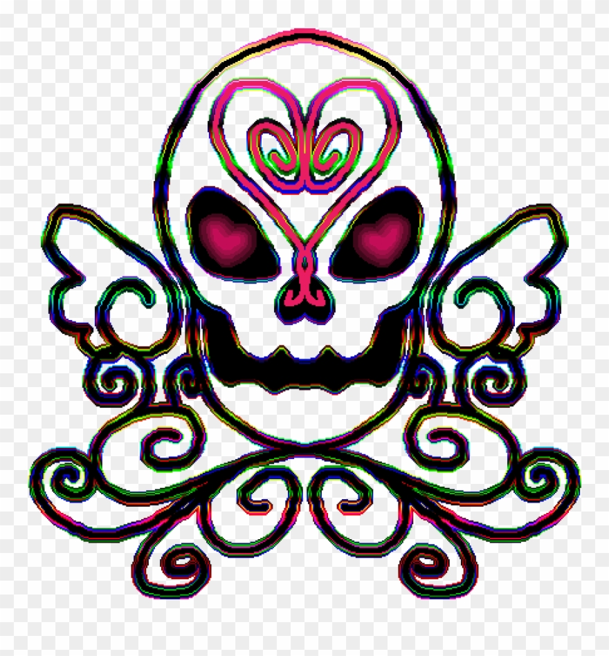 Skull Tattoo Clipart