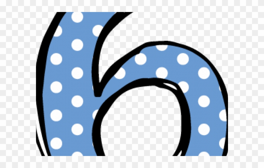 Five Clipart Number 6 - Png Download