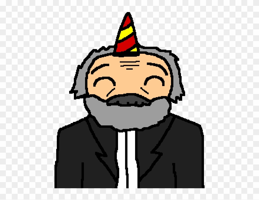 Happy Birthday, Karl Marx Clipart