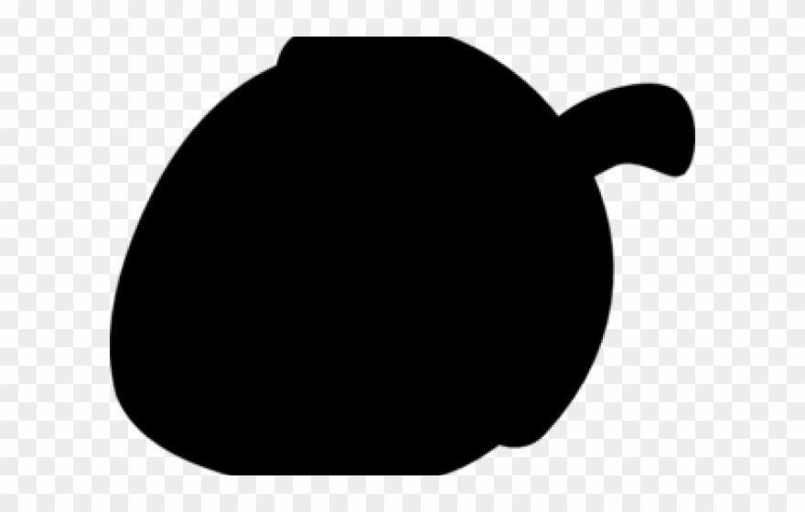 Acorn Clipart Acorn Outline - Png Download