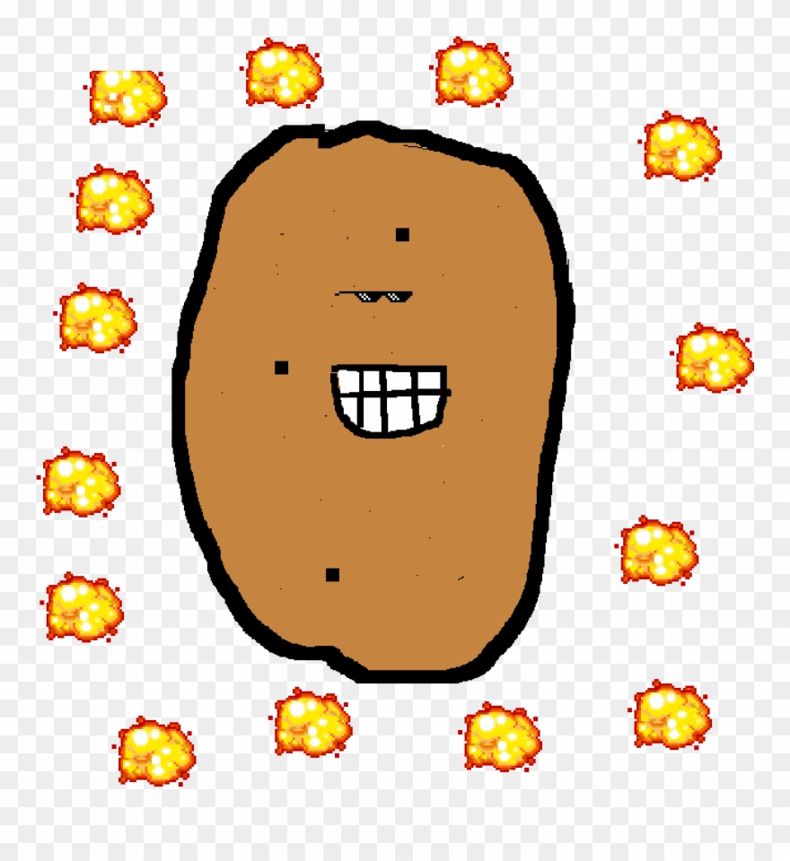 A Potato Flew Around My Room Clipart