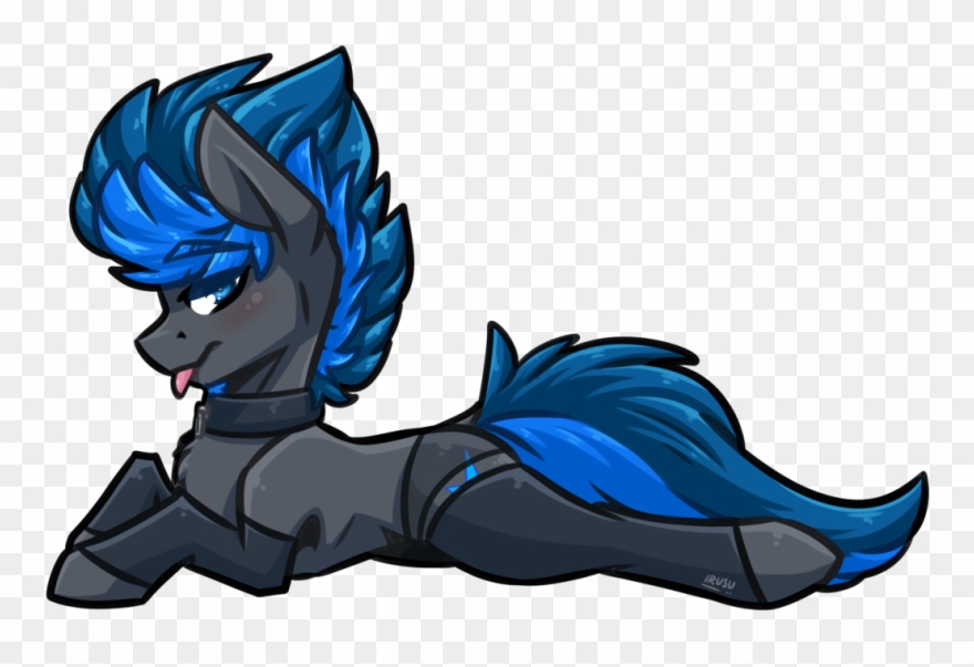 Lrusu, Blushing, Clothes, Collar, Lying, Male, Oc, Clipart