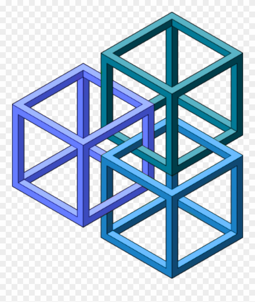 Geometrical Shapes Figuras Geométricas Cubos Cubes Clipart