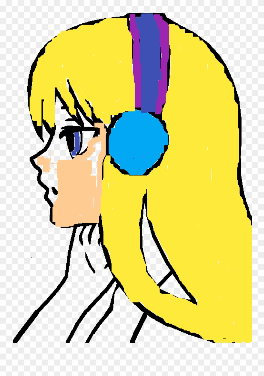 Just Listening To Music Clipart