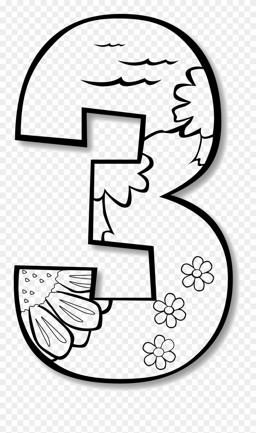 3 Number Png Picture Clipart
