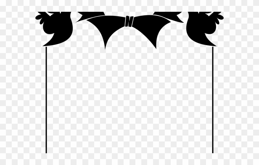 Bat Clipart Frame - Png Download