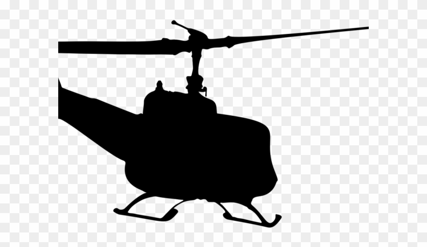 Helicopter Clipart Blackhawk - Png Download