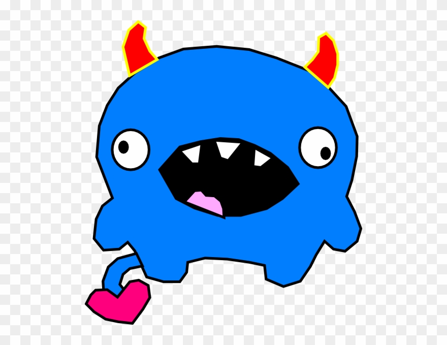 Bluey Monster Svg Clip Arts 546 X 599 Px - Png Download