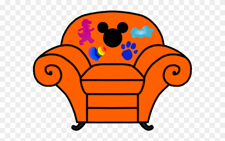 Mickey's Clues Thinking Chair Clipart