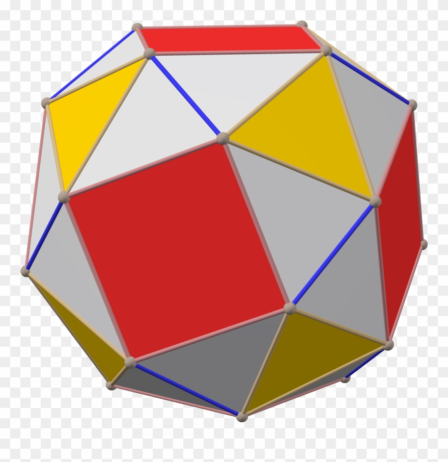 Polyhedron Great Rhombi 6-8 Subsolid Snub Right Maxmatch Clipart