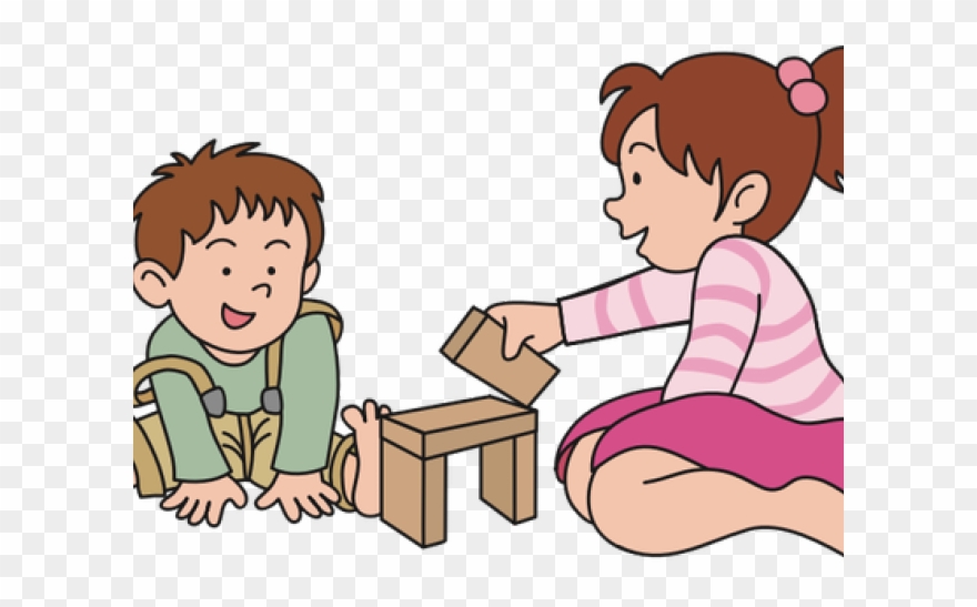 Playing Clipart Bermain - Png Download