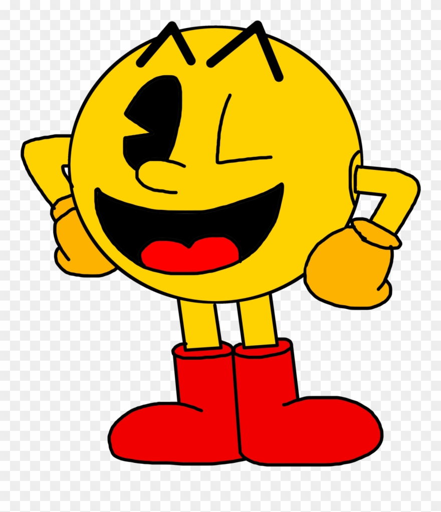 Old Pac Man Cartoon Clipart