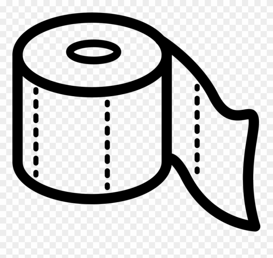 Free Png Download Toilet Paper Outline Png Images Background Clipart