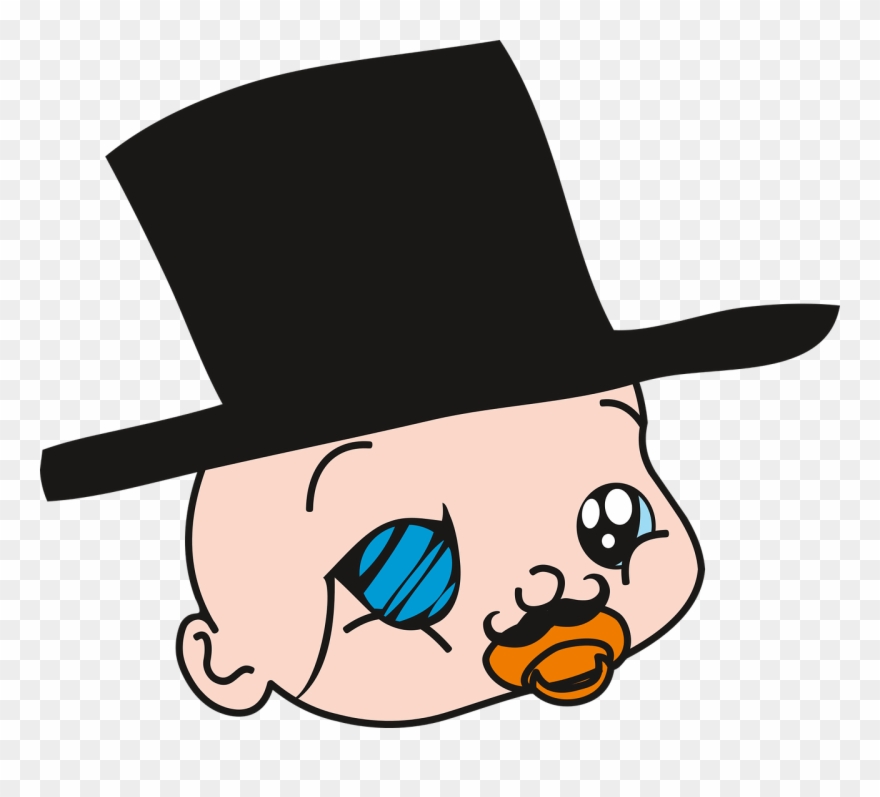 Child Bighead Little Thing Clipart