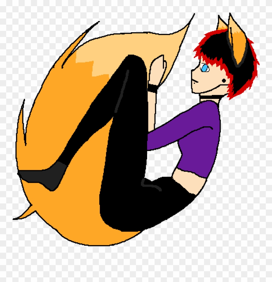 Emo Fox Boy Clipart