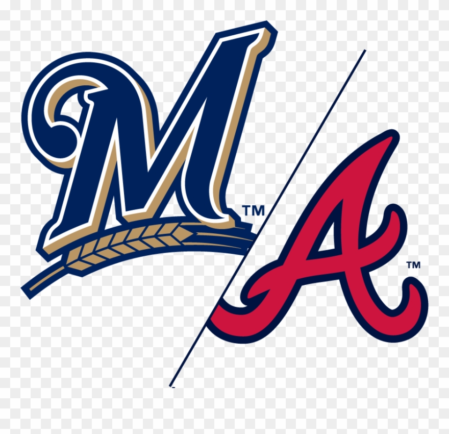 Milwaukee Brewers At Atlanta Braves Clipart