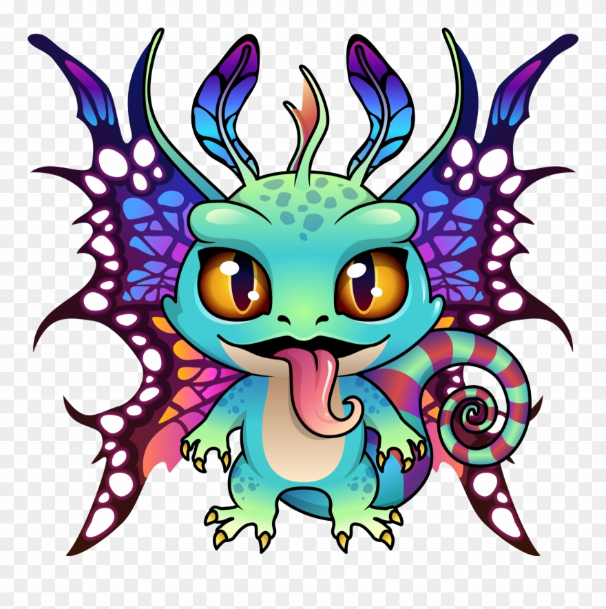 Fairy Dragon Unique Cutie Available On Tron Presale Clipart