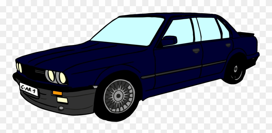 Clipart Bmw E34 M5 Bilder Comic - Png Download