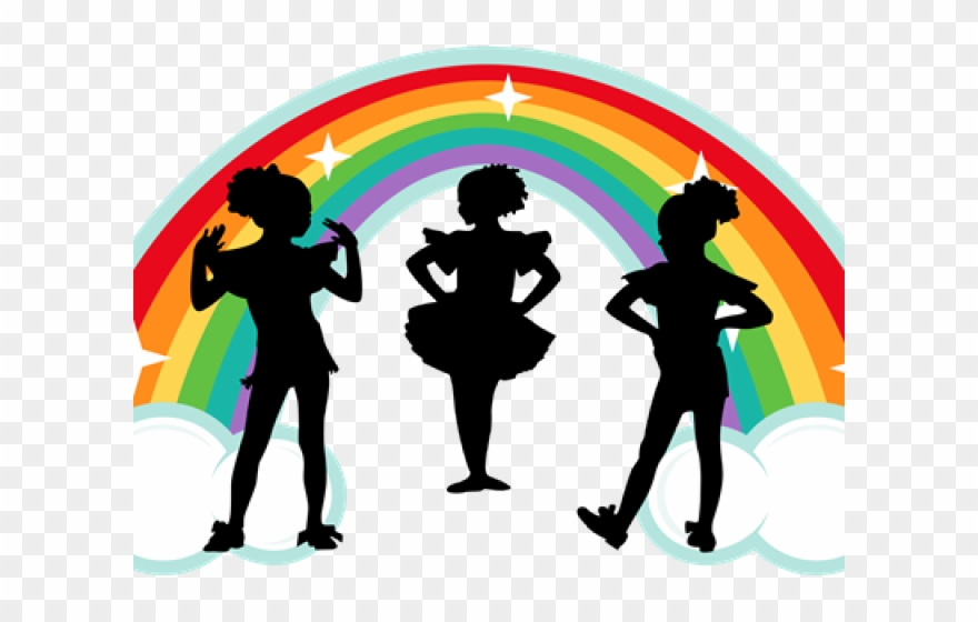 Rainbow Clipart Glitter - Png Download