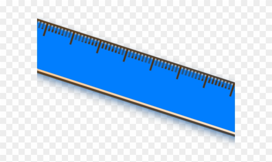 Ruler Clipart Purple - Png Download