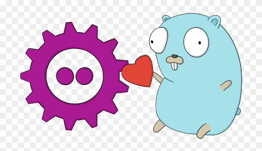 Source{d} And Fosdem Gophers By Miguel Molina Clipart